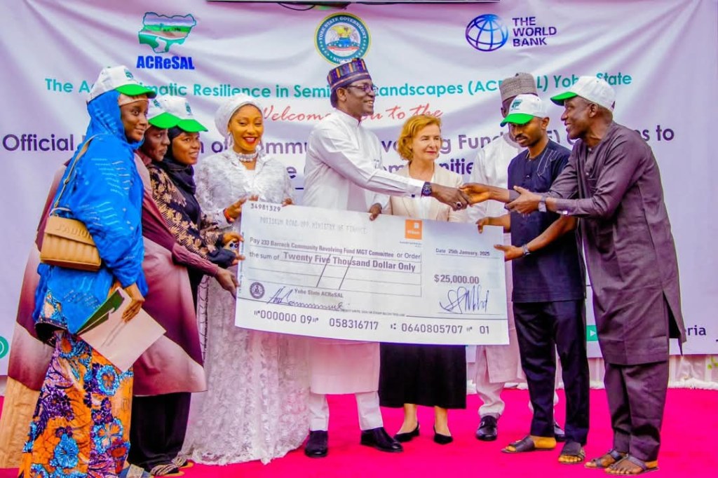 Yobe Communities Receive ₦38.3M Each in World Bank-Backed Climate-Resilient Agriculture&nbsp;Boost